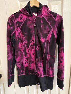 Lululemon Athletica Tie Dye Running Zip Hoodie